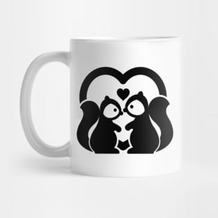 Squirrels In-Love Mug